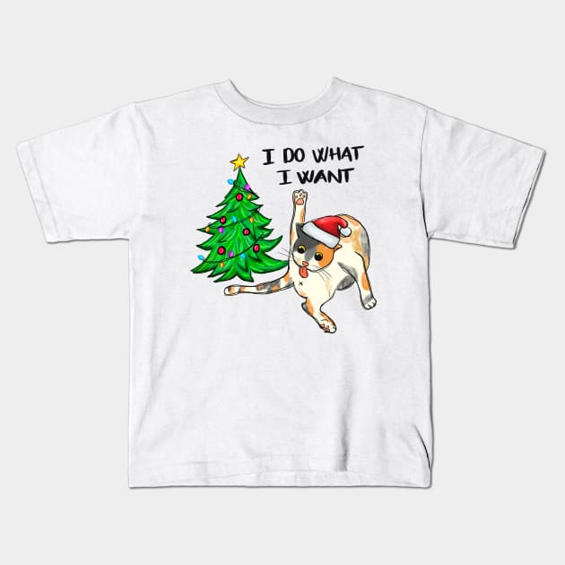 I do what I want Kids T-Shirt by TeesByKimchi